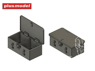 Plus Model Diorama DP3057 Chargeurs et boîtes de munitions pour les Lewis 1/35