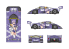 HASEGAWA maquette voiture 52742 Sauber Mercedes C9 &quot;Claire Frost&quot; avec figurine 1/24