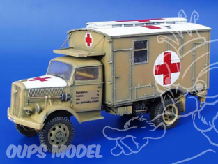 Plus Model 092 Set de conversion Opel Blitz 4x4 Ambulance 1/35