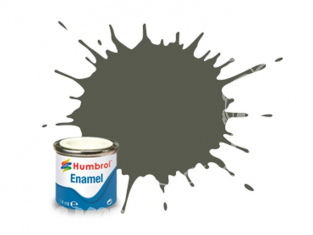HUMBROL Peinture enamel 241 RLM70 Vert noir mat