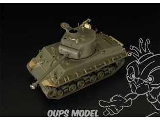 Hauler accessoires diorama HLX48389 kit amelioration M4A3E8 Sherman Easy Eight (Tamiya kit) 1/48
