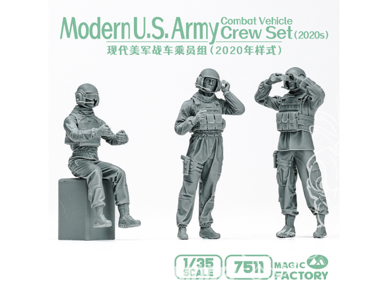 thumbnail image 2 of Magic Factory 1/35 U.S. Combat Vehicle Pre-Production M10 Booker Model Kit – MFY2008 2 of 2