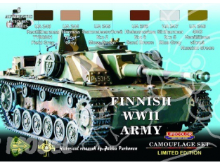 LIFECOLOR peinture XS08 TANKS FINLANDAIS WWII