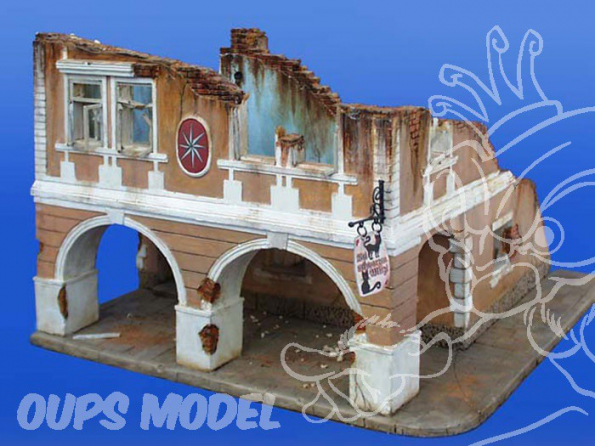 Plus Model 050 Maison en ruine 1/35