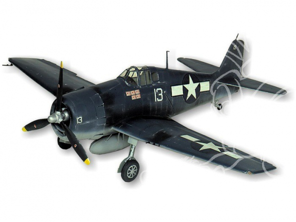 Maquette Guillow&39s avion bois 1005 Grumman F6F-3 Hellcat 1/16