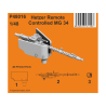 Special Hobby 3D Print P48016 Hetzer MG 34 télécommandé pour kit Tamiya 1/48