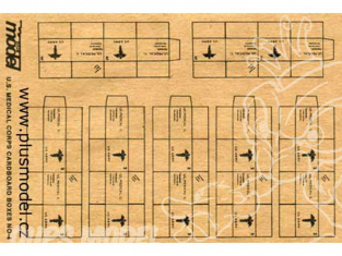 Plus Model 012 Boites cartons Medical US 1/35