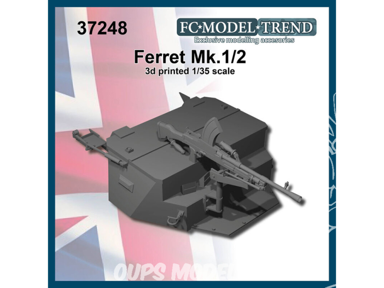 FC MODEL TREND accessoire résine 37248 Ferret Mk.1/2 1/35