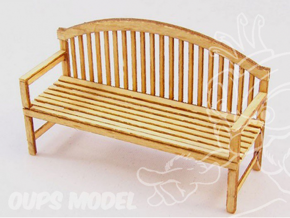 Plus Model 427 Banc de jardin en bois 1/35