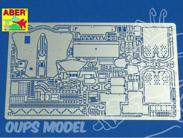 Aber 35154 German 105mm Howitzer LeFH 18 1/35