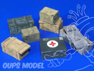 Plus Model 096 Caisses de transport 1/35