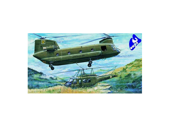 Trumpeter maquette avion 05104 HELICOPTERE US CH-47A "CHINOOK" 1