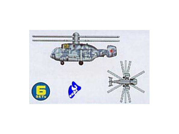 Trumpeter maquette avion 06227 HELICOPTERES KAMOV 1/350