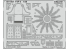 EDUARD photodecoupe avion 491507 Amélioration F4F-4 Wildcat Academy 1/48