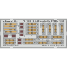 EDUARD photodecoupe avion FE1510 Harnais métal B-24D Hobby Boss 1/48