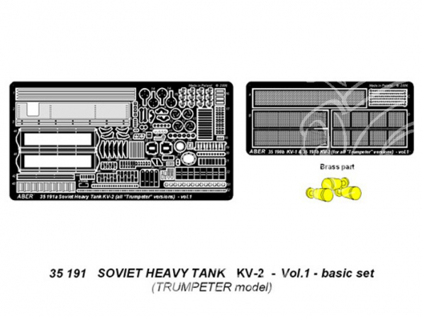 Aber 35191 Soviet Heavy Tank KV-2 1/35