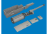 Eduard kit d&#039;amelioration avion brassin Print 6481072 Baie canon rotatif A-10C Academy 1/48