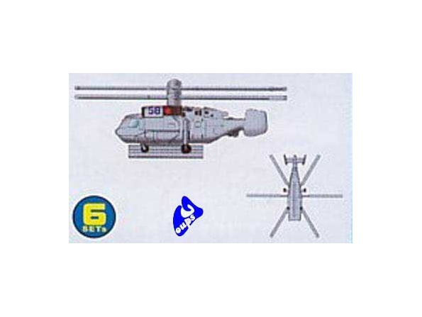 Trumpeter maquette avion 06228 HELICOPTERES KAMOV 1/350