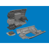 Eduard kit d'amelioration avion brassin Print 6481066 Compartiment radio P-40E Eduard 1/48