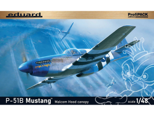 EDUARD maquette avion 82176 P-51B Mustang ProfiPack Edition 1/48