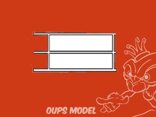 PLASTRUCT 90685 MAINS COURANTES 34,1x57,2 600mm 1piéces 1/24
