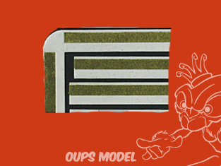 PLASTRUCT 91690 Bordures et trottoirs 0,5x300x175mm 2piéces 1/100
