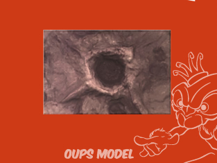 PLASTRUCT 91695 MOTIF DE CRATÈRES DE LUNE ET DE GUERRE 0,5x300x175mm 2piéces