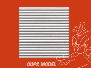 PLASTRUCT 91510 FEUILLE À MOTIFS DE REVÊTEMENT ONDULÉ 0,5x300x175mm 2piéces 1/200 N
