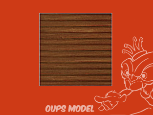 PLASTRUCT 91551 FEUILLE À MOTIFS DE REVÊTEMENT DE BARDAGE 3,2x300x175mm 2piéces Beige clair