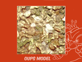 PLASTRUCT 91571 FEUILLE À MOTIF PIERRE ET ROCHE 0,5x300x175mm 2piéces Beige clair 1/48 O