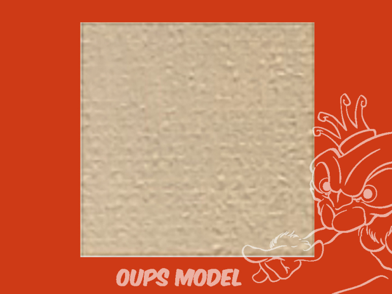 PLASTRUCT 91573 FEUILLE À MOTIFS DE MUR EN STUC 0,5x300x175mm 2piéces Beige clair