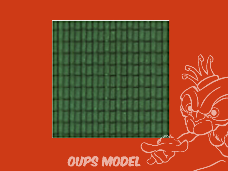 PLASTRUCT 91665 TUILES D'ARGILE À MOTIFS POUR TOITURES 0,5x300x175mm 2piéces 1/100 HO brique clair