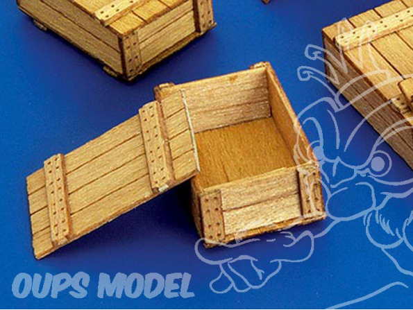 Plus Model 261 6 Caisses en bois 1/35