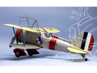 Maquette DUMAS AIRCRAFT 319 avion bois Curtiss F9C-2 Sparrowhawk