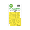 ASK Art Scale Kit Mask M48232 Buccaneer S.2B Airfix Recto Verso 1/48