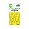 ASK Art Scale Kit Mask M48263 Curtiss Tomahawk Mk.II Airfix Recto Verso 1/48