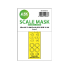 ASK Art Scale Kit Mask M48272 Macchi C.200 Serie XXI-XXIII Italeri Recto Verso 1/48
