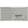 Eduard photodecoupe bateau 53322 USS Wasp LHD-1 Partie Trumpeter 1/350