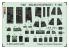 Eduard Space décalques 3D 3DL48215 F-14D Great Wall Hobby 1/48