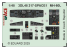 Eduard Space décalques 3D 3DL48217 MH-60L Black Hawk Icm 1/48