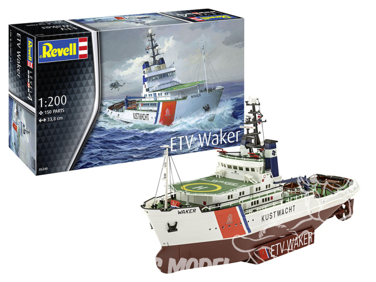 Revell maquette bateau 05240 Remorqueur ETV Waker 1/200
