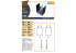 Clear Prop kit d&#039;amelioration avion CPA48051 Freins à air du F-86A SABRE pour kits CP 1/48