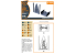 Clear Prop kit d&#039;amelioration avion CPA48056 Pour le cadre de la verrière F-86A SABRE pour kits CP 1/48