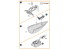 Clear Prop kit d&#039;amelioration avion CPA48056 Pour le cadre de la verrière F-86A SABRE pour kits CP 1/48