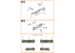 Clear Prop kit d&#039;amelioration avion CPA72047 Pylônes Mohawk OV-1 A/B/C/D pour kits CP 1/72