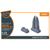 Clear Prop kit d'amelioration avion CPA72046 Échappement Mohawk OV-1 A/B/C/D pour kits CP 1/72