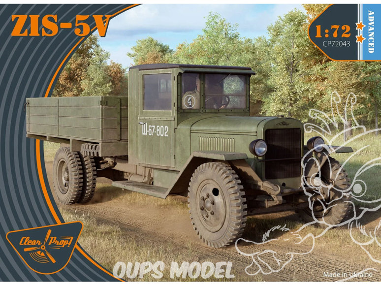 Clear Prop maquette militaire CP72043 ZiS-5V ADVANCED KIT 1/72