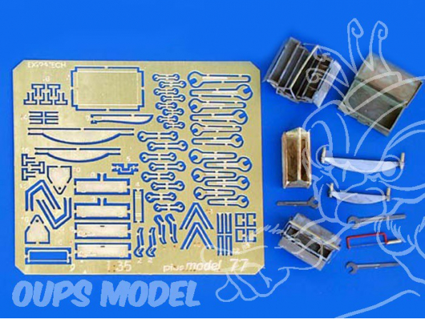 Plus Model 077 Caisse a outils et outils 1/35