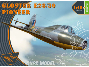 Clear Prop maquette avion CP4823 Gloster E28/39 Pioneer STARTER KIT 1/48