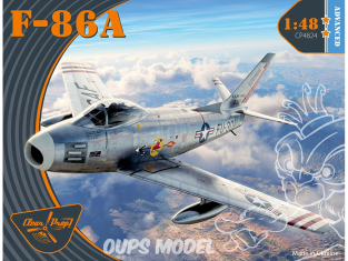 Clear Prop maquette avion CP4824 North American F-86A Sabre ADVANCED KIT 1/48